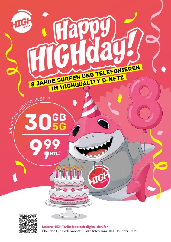 30GB von High im Netz der Telekom